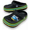 Dětské žabky a pantofle Fashion Chlapecké gumové nazouváky černé