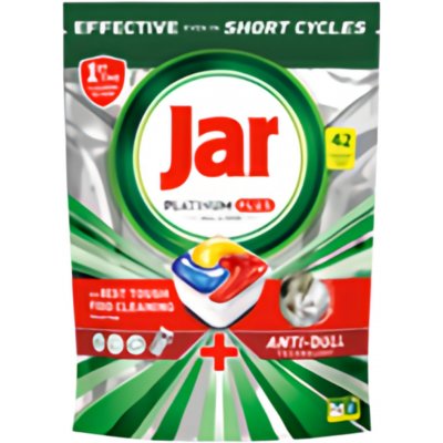 Jar Platinum Plus Anti-dull All in One Kapsle do myčky 42 ks – Sleviste.cz