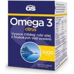 GS Omega 3 citrus 3000 mg 60 + 30 kapslí – Hledejceny.cz