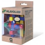 Bigjigs Toys Dřevěný hlavolam Hra Dřevěná mozaika – Sleviste.cz