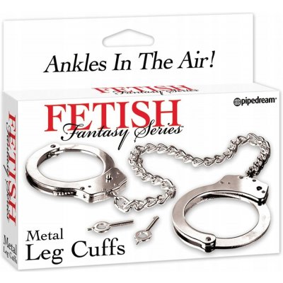 Fetish Fantasy Kovová pouta na nohy Metal Leg Cuffs – Zboží Dáma