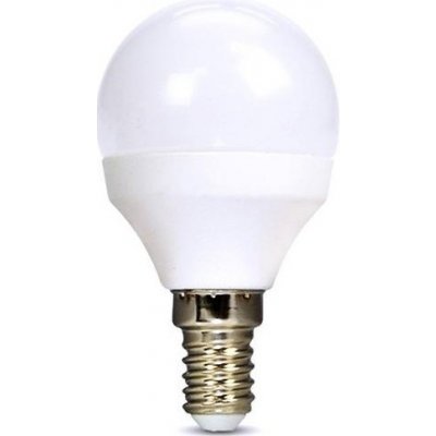 Solight LED žárovka , miniglobe, 6W, E14, 3000K, 510lm,teplá bílá – Zboží Mobilmania