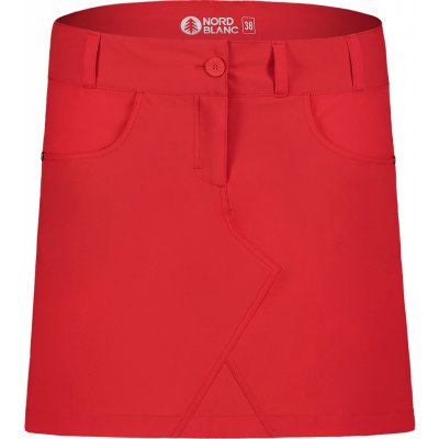 Nordblanc Rising dámská lehká outdoorová sukně červená