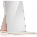 Notino Mirrors Compact Mirror kosmetické zrcátko Leatherette Beige 1 ks – Zboží Mobilmania