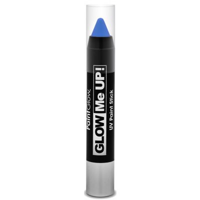 Tužka na obličej UV neon 3,5 g modrá blue – Zboží Mobilmania