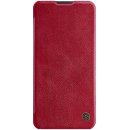 Pouzdro a kryt na mobilní telefon Pouzdro Nillkin Qin Book Samsung Galaxy A21s Red