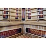 Belatrix Infrasauna Cedr Superior 3/4 Lux HL-400KC-L – Zboží Dáma