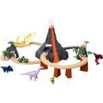 lupilu Dřevěná železnice City Express Dinoland – Hledejceny.cz
