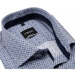 Venti Modern Fit košile s modrými čtverečky vnitřním límcem manžetou a légou – Zboží Dáma