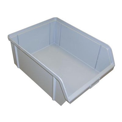 Alfa Plastik Bedna ukládací zkosená 3kg PH šedá 150x100x70mm