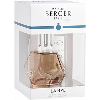 Maison Berger Paris katalytická lampa Geometry medová a náplň Amber Powder Ambrový prášek 250 ml