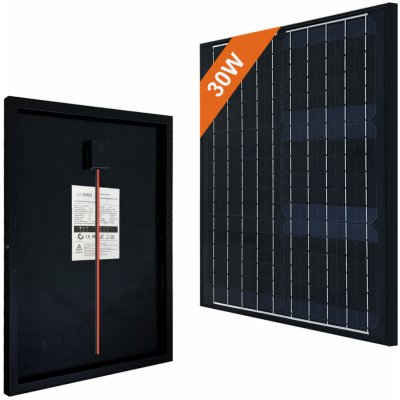 Gliese 30 W solární panel PV monokrystalický 12 V – Zboží Mobilmania