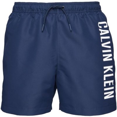 Calvin Klein Swimwear plavecké šortky KM0KM01004 tmavomodré – Hledejceny.cz