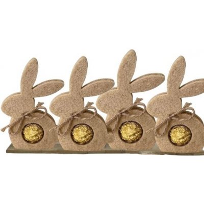 CJ&M 10 velikonočních dárků s motivem zajíčka "Rocher", stolní dekorace – Hledejceny.cz