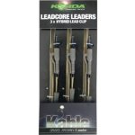 Korda Leadcore Leaders with Hybrid Lead Clip QC Swivel 1 m Weed 3 ks – Zbozi.Blesk.cz