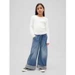 GAP Dětské džíny Wide Leg Baggy Modrá – Hledejceny.cz