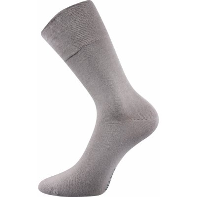 Lonka Diagram ponožky s volným lemem 3 páry světle šedá