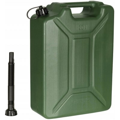 TBA Plastové obaly Plastový kanystr na PHM army 20 l – HobbyKompas.cz