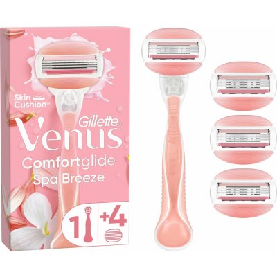 Gillette Venus ComfortGlide Breeze + 4 ks hlavic – Hledejceny.cz