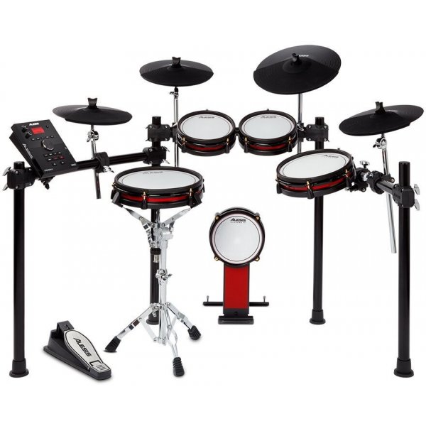 Elektronická bicí souprava Alesis Crimson II Kit Special Edition Red