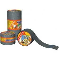 Sika MultiSeal-T - samolepící bitumenová páska vyztužená hliníkovou folií Barva: šedá, Balení: 3bm x 20 cm