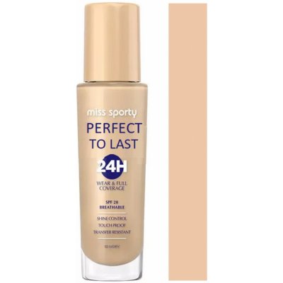 Miss Sporty Perfect to Last 24H make-up 100 Ivory 30 ml – Sleviste.cz