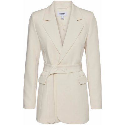 Vero Moda sako s páskem AWARE by Krémová – Zboží Dáma