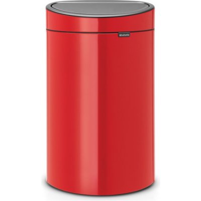 Brabantia Touch Bin NEW Brabantia zářivě červený 40 l