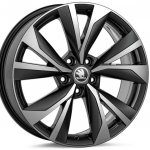 Škoda CORVUS 7x18 5x112 ET45 black – Zbozi.Blesk.cz