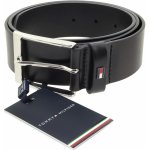 Tommy Hilfiger pánský černý kožený pásek AM0AM10848-BDS-622 – Zboží Dáma
