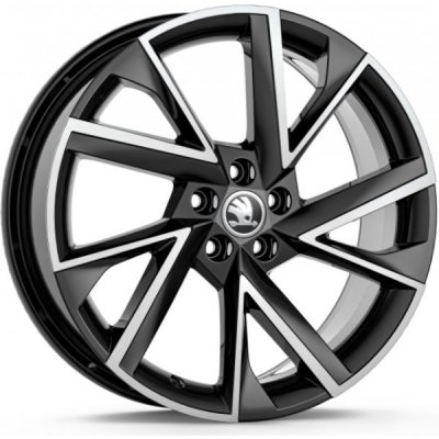 Škoda Vega 7x18 5x100 ET39 gloss black – Hledejceny.cz