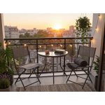 Garden Line Sada zahradního nábytku Gama šedá – Sleviste.cz