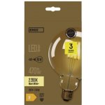 Emos LED žárovka Vintage G125 4W E27 Teplá bílá+ – Zboží Mobilmania