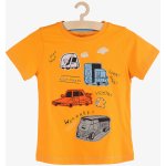 Žluté tričko krátký rukáv Dopravní prostředky Žlutá – Zboží Mobilmania