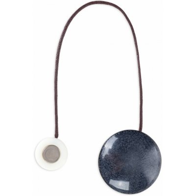 EUROFIRANY SADA 2KS DEKORAČNÍ SPONA NA ZÁVĚS LUNARIA S MAGNETEM 5 X 15 CM GRAFITOVÁ – Sleviste.cz