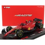 Bburago Formula F1 Ferrari Scuderia F1 75 2022 nr.55 Carlos Sainz with driver 1:43 – Hledejceny.cz