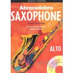 Abracadabra Saxophone + 2x CD altový saxofon, škola hry prostřednictvím písníček a melodií – Zboží Dáma