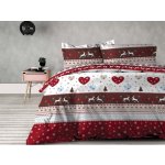 Xpose flanel povlečení SANTA 140x220 70x90 – Zboží Dáma