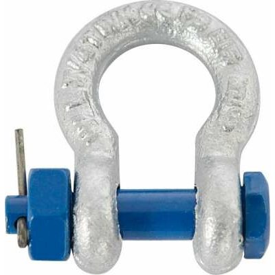 Riggatec Shackle 1/4" | WLL 0,5t | Nut & Cotter – Zboží Mobilmania
