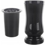 Velká náhrobní váza, mrazuvzdorná, náhrobní láhev na hrob + vložka s mřížkou – Hledejceny.cz