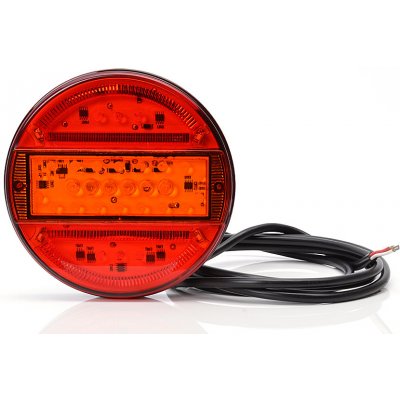 3 funkční světlo LED kulaté SLIM, WAS – Sleviste.cz