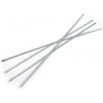 Výztuž do korzetu šíře 5 mm více délek - 30 cm stříbrná (4 ks) – Sleviste.cz