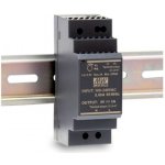 MEAN WELL, Napájecí zdroj na DIN lištu 36W 24V, HDR-30-24, 24V, 1,5A, IP20, – Hledejceny.cz