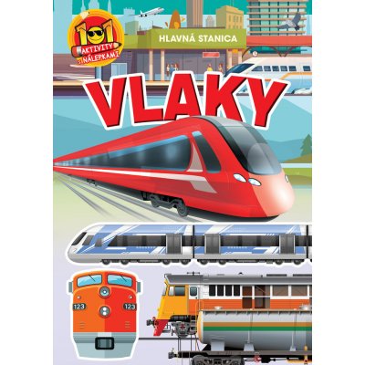Vlaky 101 aktivity s nálepkami – Hledejceny.cz