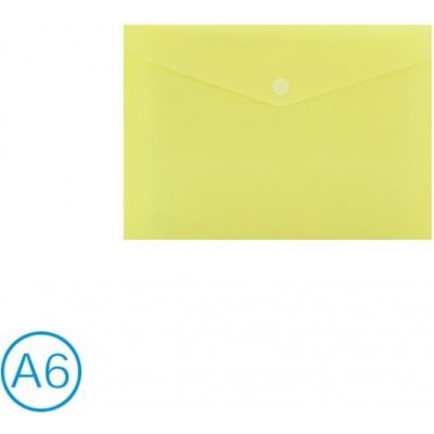 LUMA Desky s drukem A6 pastel - žlutá