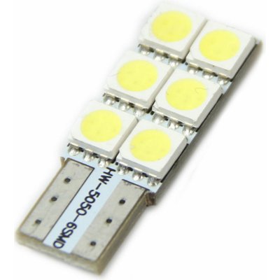 Interlook LED W5W T10 6 SMD 5050 CAN BUS SIDE – Zbozi.Blesk.cz