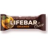 Bezlepkové potraviny Lifefood Lifebar InChoco pomeranč 40 g Bio