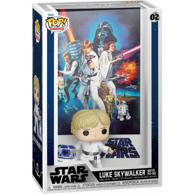 Funko Pop! Star Wars A New Hope Luke Skywalker with R2-D2 Poster