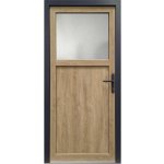 Josefmeeth Vedlejší vchodové dveře Pro M01 bílá/Turner Oak 108 x 215 cm R – Hledejceny.cz