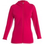 Icebreaker Wmns Descender LS Zip Hood Electron Pink/Tempo – Zboží Dáma